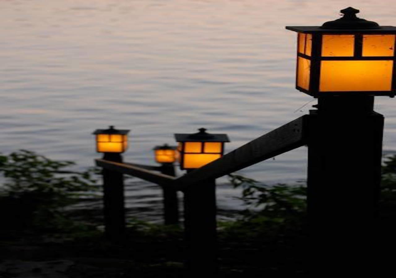 The Elms Waterfront Cottages Lake Luzerne Екстериор снимка